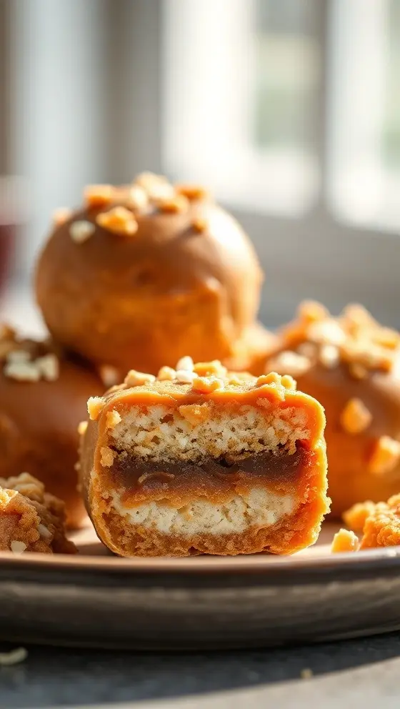 No-Bake PB Butterfinger Bites