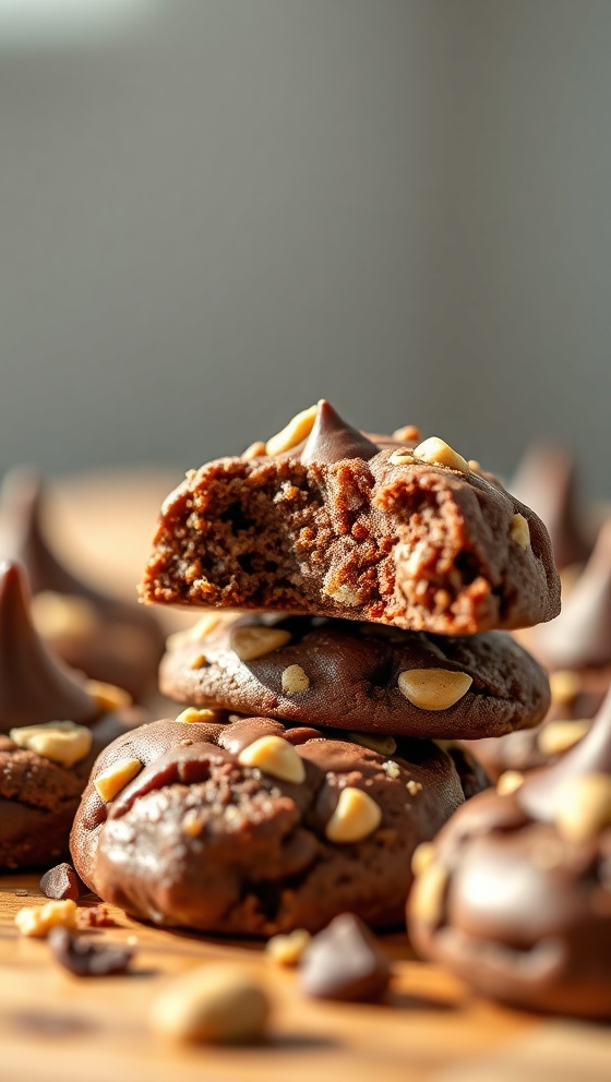 Nutty Chocolate Drop Cookies