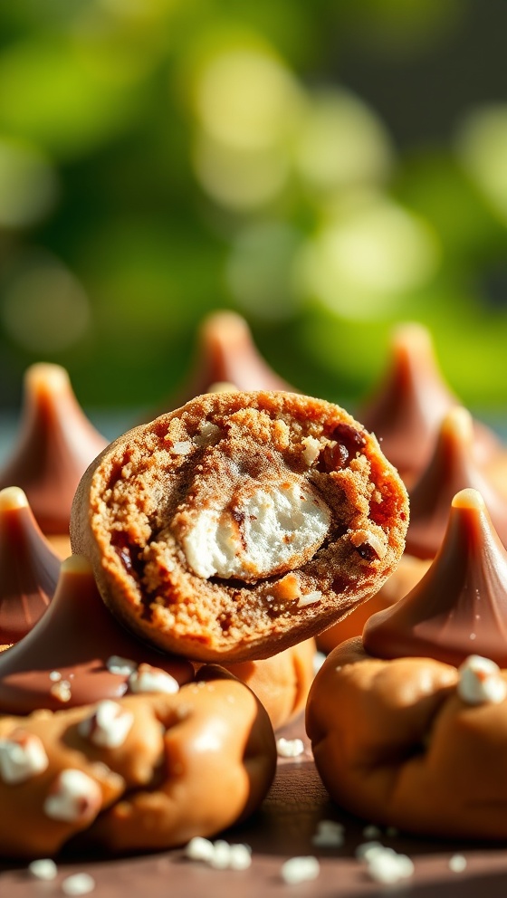Nutty Kiss Cookie Delights