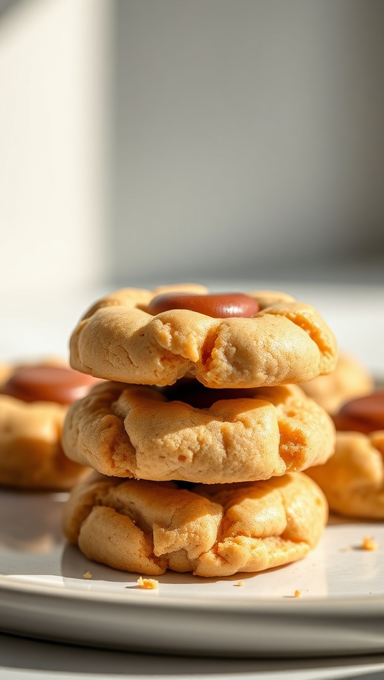 Peanut Butter Blossom Cookies
