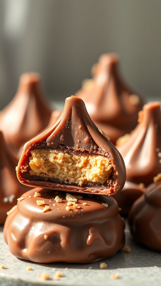 Peanut Butter Chocolate Kiss Treats