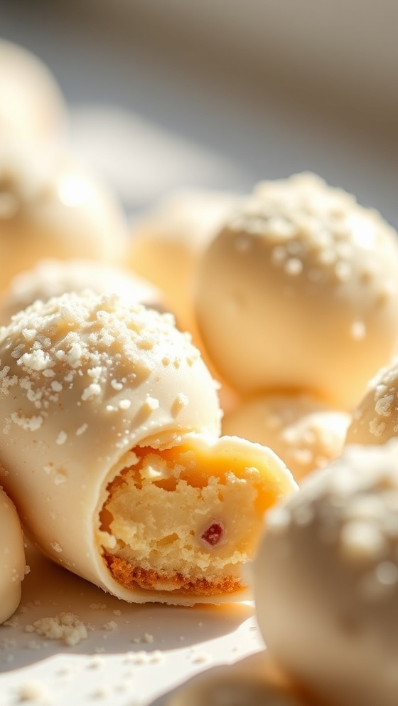 Eggnog Truffles