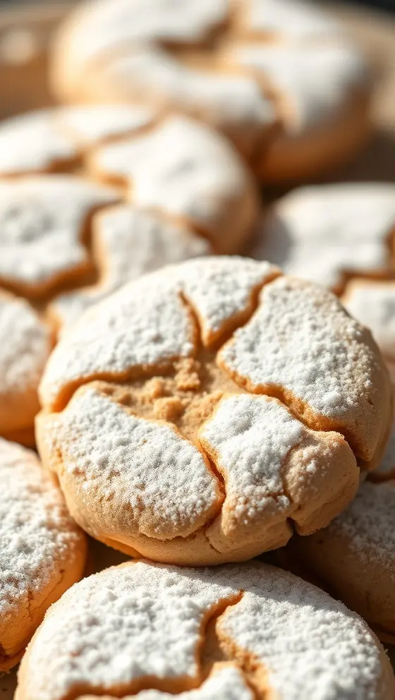 Sugar-Dusted Cinnamon Cookies